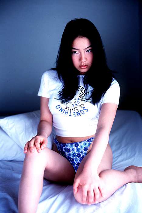 性感长发内衣美女