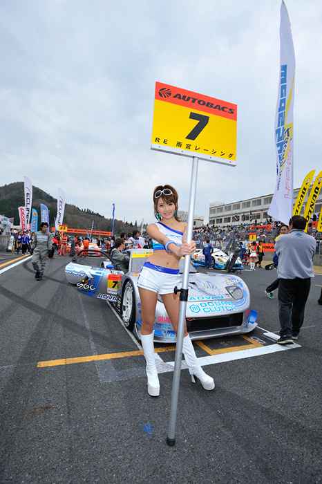 [RaceQueen紧身裤赛车