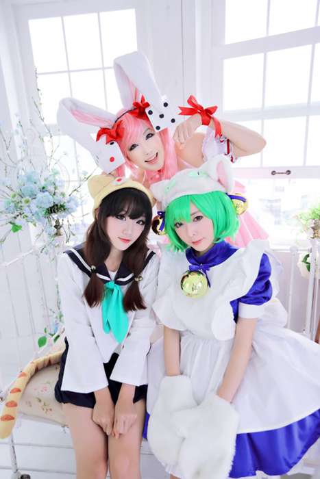 [韩国团体Spiral Cat's螺旋猫Cosplay写真]ID0008 Di Gi Charat