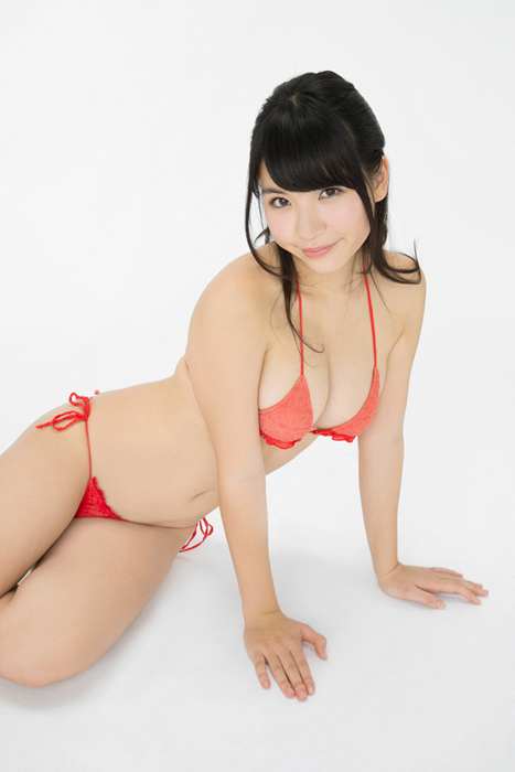 性感红色比基尼少妇[YS-Web]Vol.640 Jun Serizawa 芹沢潤 日本一スカートが短い現役女子高生グラドル入学！